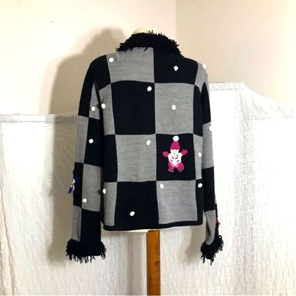 Karen Scott Vtg Y2K Christmas Sweater Size PL - Picture 7 of 9